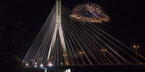 Sztuczne ognie - II Międzynarodowe Pokazy Pirotechniczne w Warszawie (5.09.2015)