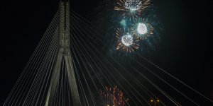 Sztuczne ognie - II Międzynarodowe Pokazy Pirotechniczne w Warszawie (5.09.2015)