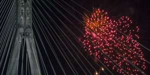 Sztuczne ognie - II Międzynarodowe Pokazy Pirotechniczne w Warszawie (5.09.2015)