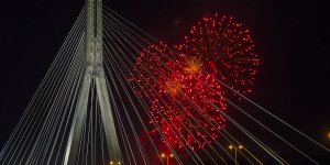 Sztuczne ognie - II Międzynarodowe Pokazy Pirotechniczne w Warszawie (5.09.2015)