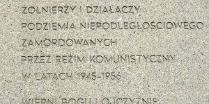 Pogrzeb Żołnierzy Wyklętych - Panteon na Łączce