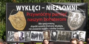 Pogrzeb Żołnierzy Wyklętych - Panteon na Łączce