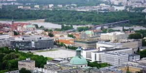 Warszawa - widok z PKiN