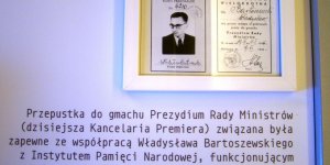 Wystawa w KPRM poświęcona pamięci Władysława Bartoszewskiego