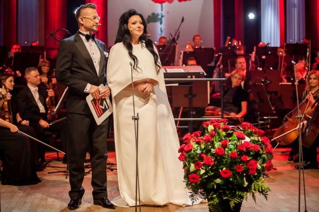 Alicja Wegorzewska i Jerzy Snakowski - prowadzili wieczór