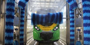 Myjnia pociągów w Tłuszczu