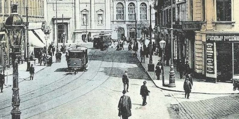Ulica Miodowa lata 1905-1912