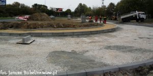 Pętla na Gilarskiej - w budowie