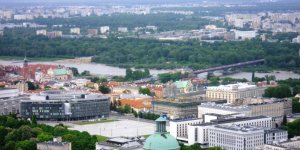 Warszawa - widok z PKiN