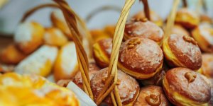 Polish Festival w Melbourne - pyszne polskie wyroby (pączki)