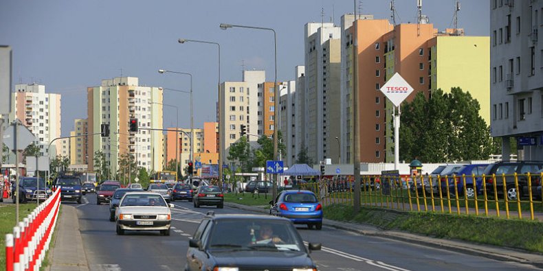 Ulica Światowida na Białołęce