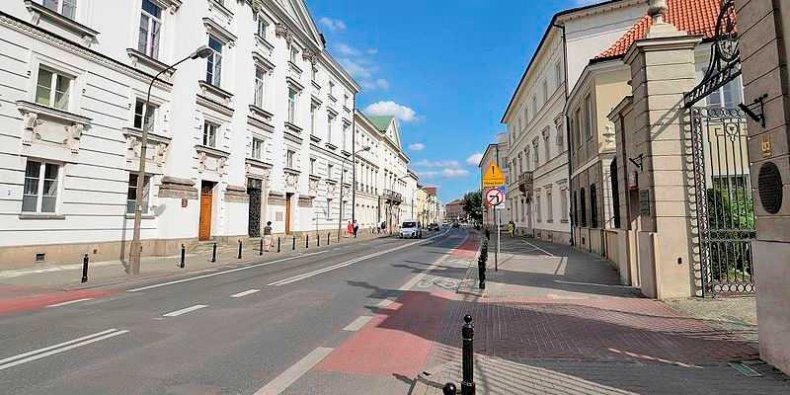 Ulica Miodowa w Warszawie 2015 r.