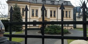 Manifestacja Obywatele dla demokracji - Aleja Szucha, siedziba Trybunału Konstytucyjnego