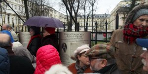 Manifestacja Obywatele dla demokracji - Aleja Szucha