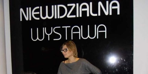 Małgorzata Szumowska - Dyrektor Generalny i organizator Niewidzialnej Wystawy.