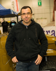 Tomasz Szczerbicki na targach 4x4