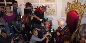 Dziennikarze - Wernisaż wystawy „Papcio Chmiel i Jego Podopieczni”