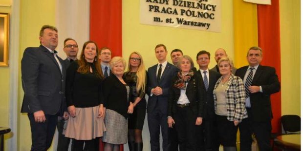 Koalicja dzielnicy Praga Północ - wspólne zdjęcie