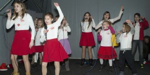 Czarodzieje z Kaszub w trakcie koncertu