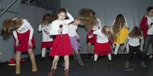 Czarodzieje z Kaszub w trakcie koncertu