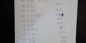 Pierwszy wynik kwesty 28-02-2016