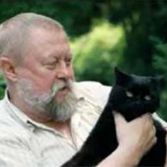 Prof. Jerzy Bralczyk - nominowany do tytułu Kociarz Roku