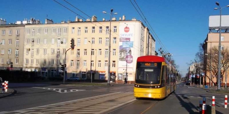Wola - skrzyżowanie ulic Młynarskiej, Leszna i Górczewskiej