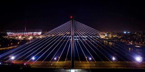 Warszawa nocą