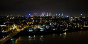 Warszawa nocą