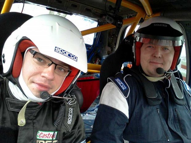 PK Motorsport Team - Kuba Machnikowski (z lewej) i Przemek Krysztofiak