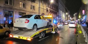 Nocna kontrola taksówkarzy i przewoźników