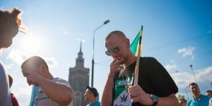 Marsz wyzwolenia konopi 28.05.2016 r Warszawa