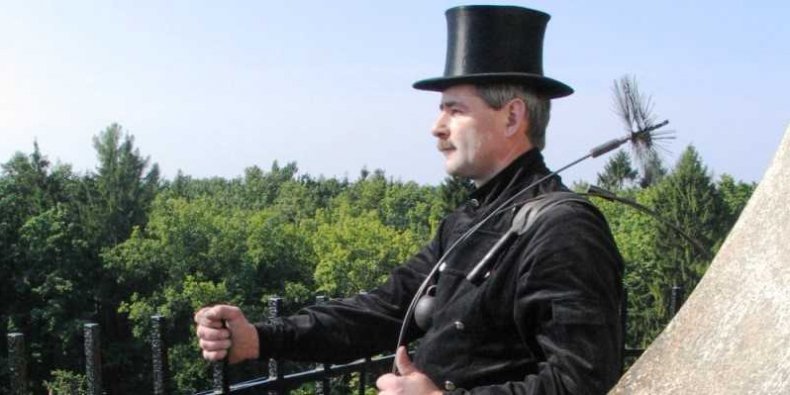 Roman Świtała mistrz kominiarski