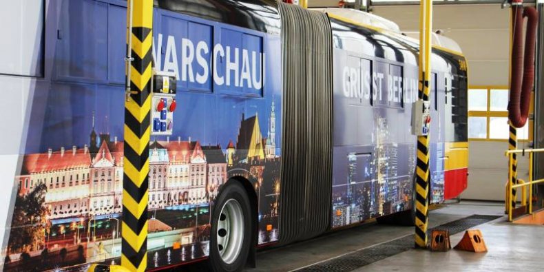 Solaris Urbino 18 przed wyjazdem do Berlina