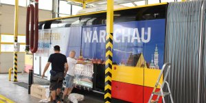 Solaris Urbino 18 przed wyjazdem do Berlina