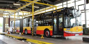 Solaris Urbino 18 przed wyjazdem do Berlina
