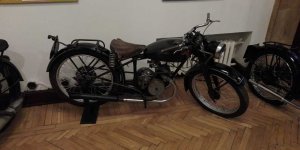 Z kolekcji motocykli Muzeum Techniki i Przemysłu NOT