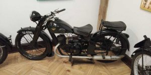 Z kolekcji motocykli Muzeum Techniki i Przemysłu NOT