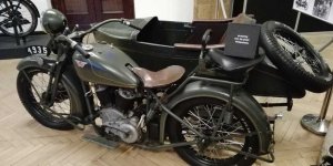 Z kolekcji motocykli Muzeum Techniki i Przemysłu NOT