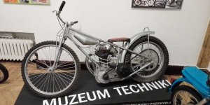 Z kolekcji motocykli Muzeum Techniki i Przemysłu NOT