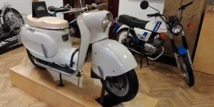 Z kolekcji motocykli Muzeum Techniki i Przemysłu NOT