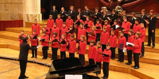 Warszawski Chór Chłopięcy - koncert cioci Jadzi (prowadzenie koncertu - Jadwiga Mackiewicz)