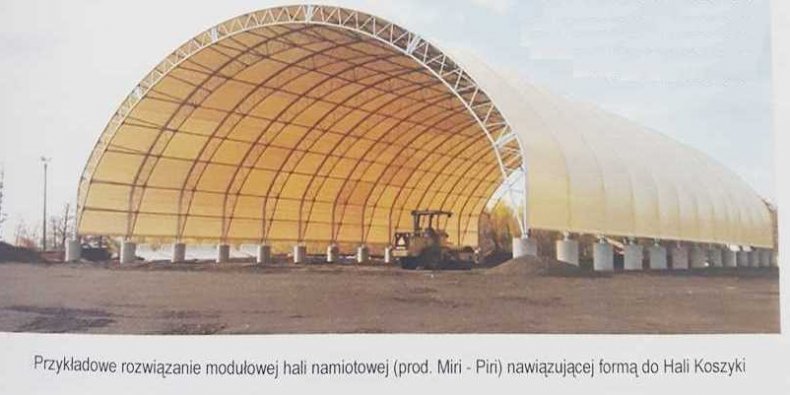 Hala - propozycja dla bazarku