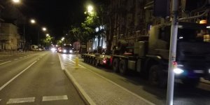WP na pl. Unii - Kolejny przejazd już odbywał się na wprost przez plac.
