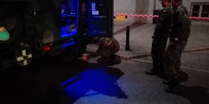 Przed defiladą w Alejach Ujazdowskich