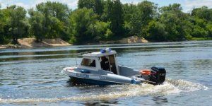 Wycieczka z Policją Rzeczną do Spichlerza nad Narwią