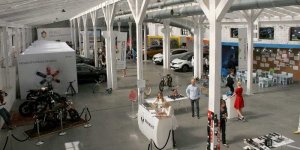 Renault. Pasion for Design & Innovation. Hala wystawowa w Soho Factory