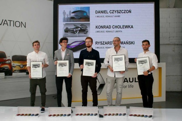 Laureaci konkursu. Renault. Pasion for Design & Innovation