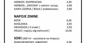 Menu ziemniaczne