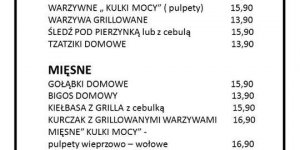 Menu ziemniaczne